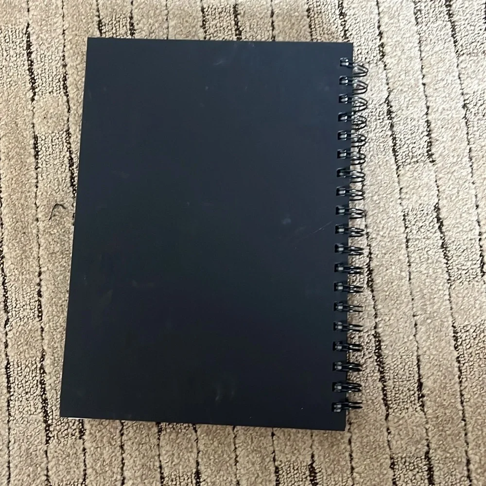 Minnesota Vikings black notebook